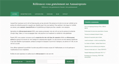 Desktop Screenshot of annuairepresto.com